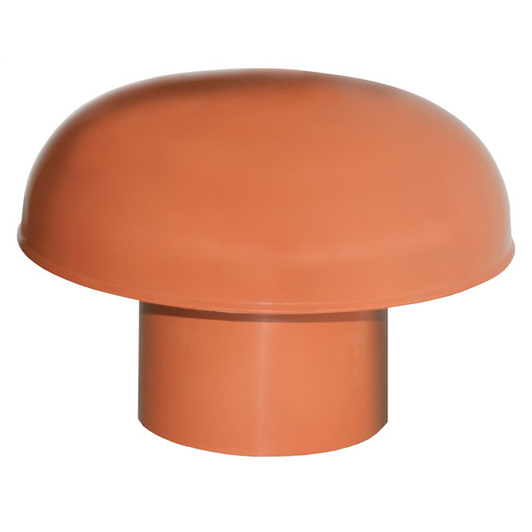 CHAPEAU VENTILATION SANS MOUST. D.100 TUILE