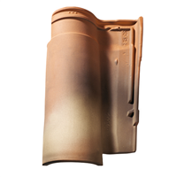 Tuile Galléane 12 en terre cuite - grand moule à fort galble - Silvacane littoral