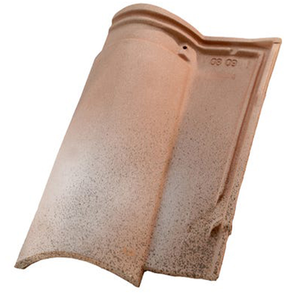 Tuile en terre cuite - Plein Sud Gélis - emboîtement grand moule fortement galbée - Tradition