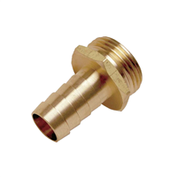 Embout cannelé 6 pans diamètre tuyau 25 mm raccord 26 x 34 mm