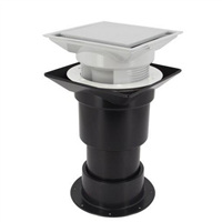 AVALOIR DE BALCON D100 GRIS CLAIR SANS ETANCH