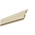 Profil PVC pliable pour jonction de lambris de sous toiture - Sable - Longueur 4,00 M