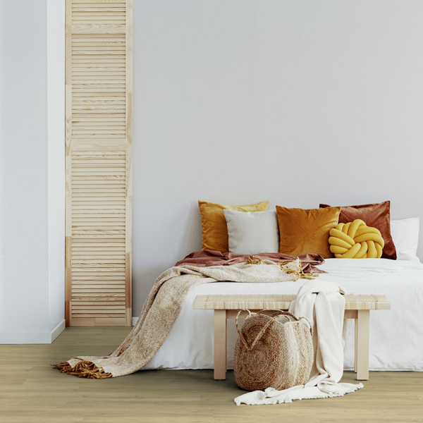 Lame vinyle clipsable imitation bois - Virtuo 55 Rigid Acoustic - 125,0 CM x 22,9 CM - ép. 5,70 MM - Sunny Nature