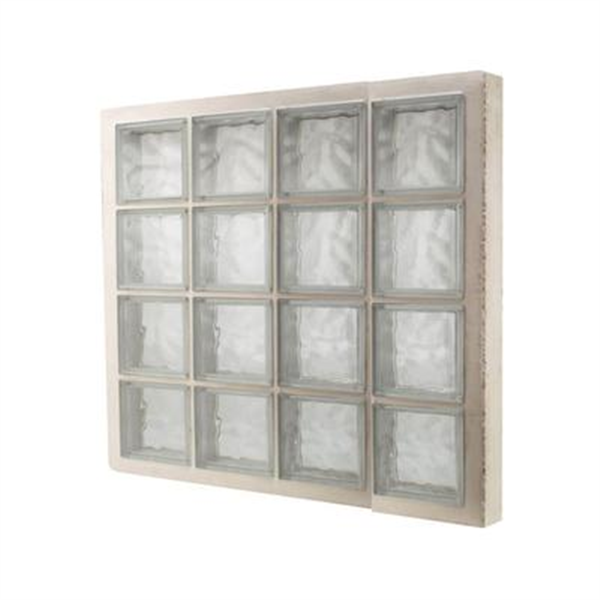 Panneaux de verre isolant nuagé