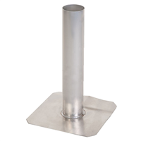 Évacuation des eaux pluviales verticale pour toiture-terrasse - Diam. 91-95 mm - Longueur 500 mm