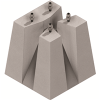 SOCLE CAND BD 178KG 500X200X200