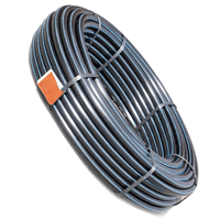 Tuyau polyéthylène NF PE 100 RC pour adduction eau potable Ø 25 mm - PN 20 - Couronne de 50,00 m