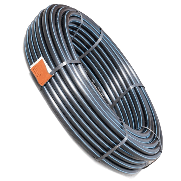 Tuyau polyéthylène NF PE 100 RC pour adduction eau potable Ø 25 mm - PN 20 - Couronne de 50,00 m