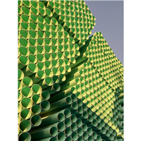 PAL TUBE PVC 100SN8 VERT AJOINT3M