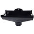 Naissance à dilatation Nicoll NAD29 pour gouttière LG29 et descente cylindrique Ø 80 mm - Techtan Anthracite