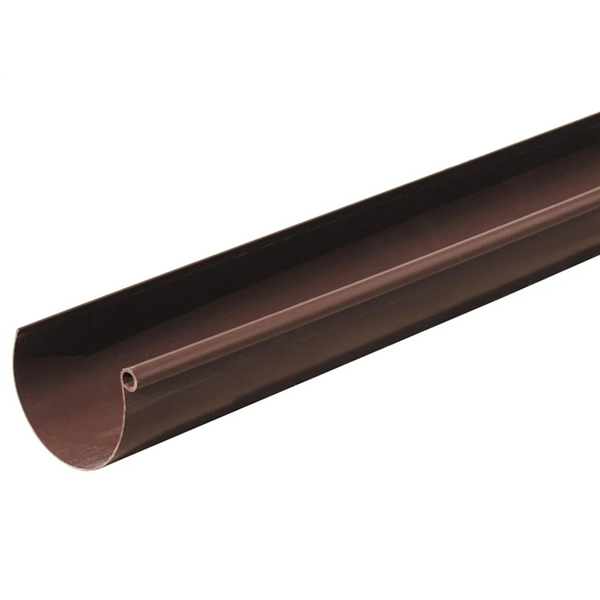 PROFIL GOUTTIERE 25 MARRON