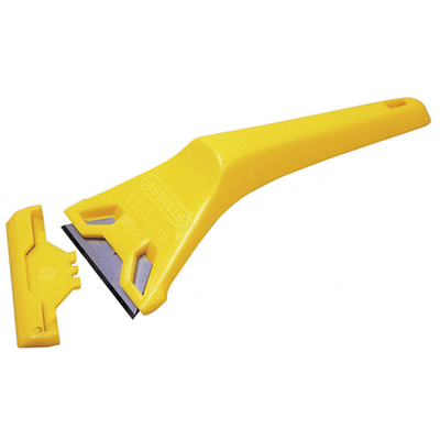 Gratte vitre plastique avec lame trapézoïdale Stanley 60 x 170 mm