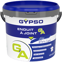 Enduit à joint allégé en pâte prête à l’emploi Gypso GA pour plaque de plâtre et doublage - seau de 15,0 KG