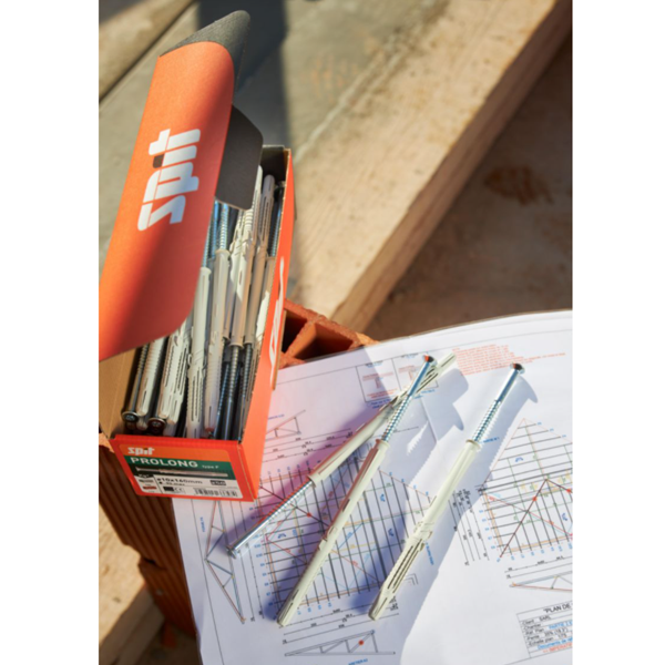 Cheville grande longueur pour maçonnerie creuse - 10 x 145 mm - Tête fraisée - Boîte de 50