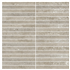 Carrelage mural sur filet effet pierre en grès cérame émaillé - Think - 30,0 CM x 30,0 CM - Taupe