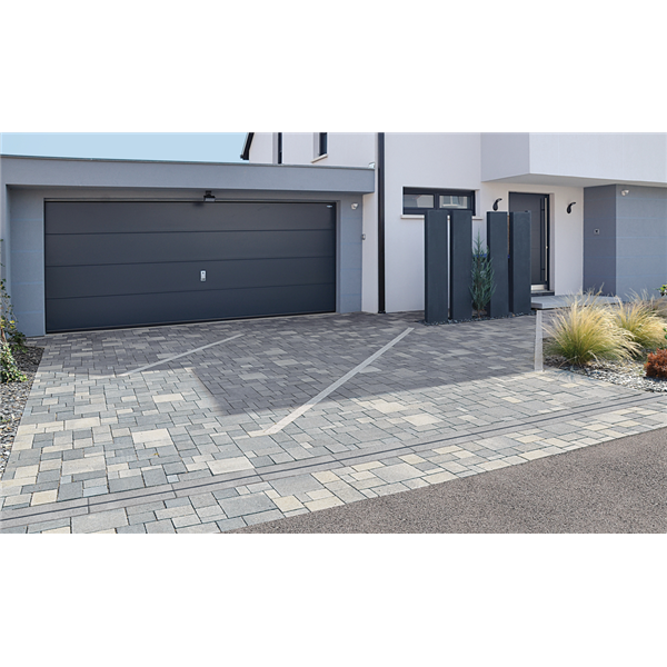 ANTINEA LINO  8CM  26,6/26,6  GRIS ARDOISE