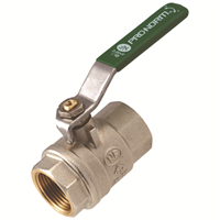 Vanne à sphère NF Double Femelle 3/4" Passage intégral Poignée plate