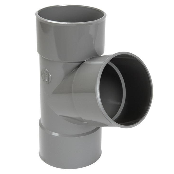 Culotte PVC simple Femelle-femelle - Coudée à 67°30 - Diamètre 50 mm - Nicoll
