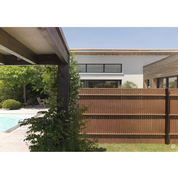 Latte occultante pour panneau rigide grands plis - Lixo Top Dirickx - Hauteur  - PVC -  - Lot de 45