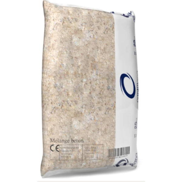 Mélange pour béton Obra granulométrie 0/16 Roulé - Sac de 35 kg