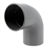 Coude PVC à coller Mâle - Femelle 87° Diamètre 80 mm - Nicoll