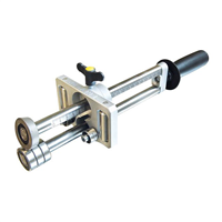 Plieuse à main simple colonne Jouanel PLIMSC2-200 - 2 rouleaux de guidage - Pliage tôle 5-200 mm