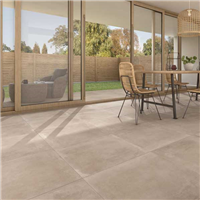 Carrelage extérieur antidérapant effet béton ciré en grès cérame émaillé - Clarens - 45,0 CM x 45,0 CM - ép. 9,50 MM - Arena