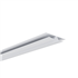 Profil PVC pliable pour jonction de lambris de sous toiture - Blanc - Longueur 4,00 M