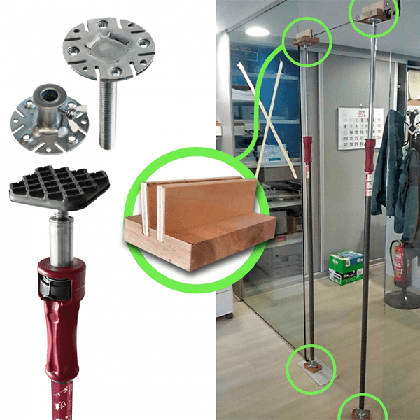 Etai extensible Piher de 60 à 100 cm charge maximale 300 kg