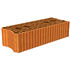 Brique d'arase rectifiée isolante Porotherm R20 - 500,0 MM x 200 MM x 124,0 MM
