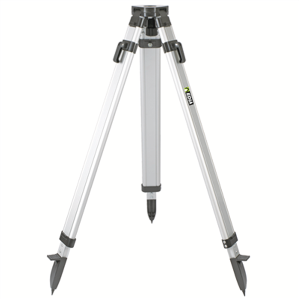 Trépied plat en aluminium Edia 94/165 - pour lasers rotatifs avec fixation 5/8" - 94 à 165 cm