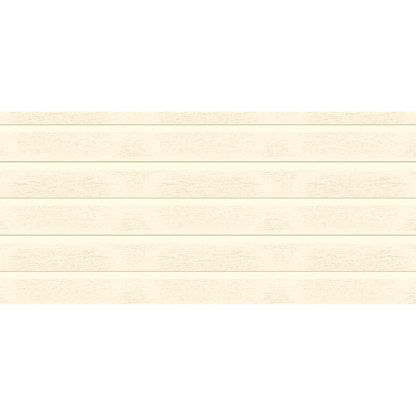Bardage PVC extérieur imitation bois - Barcel - 300,00 MM x 18,00 MM - Long. 5,00 M - Crème mat