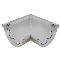 ANGLE A COLLER A 90' POUR LG25 GRIS