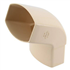 Coude ovoïde Nicoll pour tube de descente 90 x 56-mm - Angle 67°30 - Mâle/Femelle - Techtan - Sable
