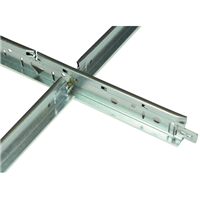 Entretoise courte à épaulement DX24 pour plafond suspendu - noir - 0,6 M x 24 MM x 25 MM