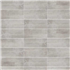 Carrelage imitation carreaux de ciment - Faïence salle de bain - Groove - 50,0 CM x 25,0 CM - ép. 8,50 MM - Gris
