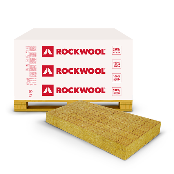 Panneau isolant laine de roche pour isolation des toitures par l'extérieur - Rockciel - R 4,05 m².K/W - 1,20 M x 0,60 M - ép. 145 MM