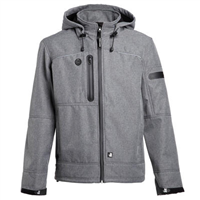Veste Softshell imperméable à capuche Flores North Ways gris chiné taille 3XL