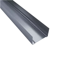 Rail d'ossature métallique Placo Stil R48 pour cloison doublage et plafond - 48,0 MM x 28 MM - long. 3,00 M