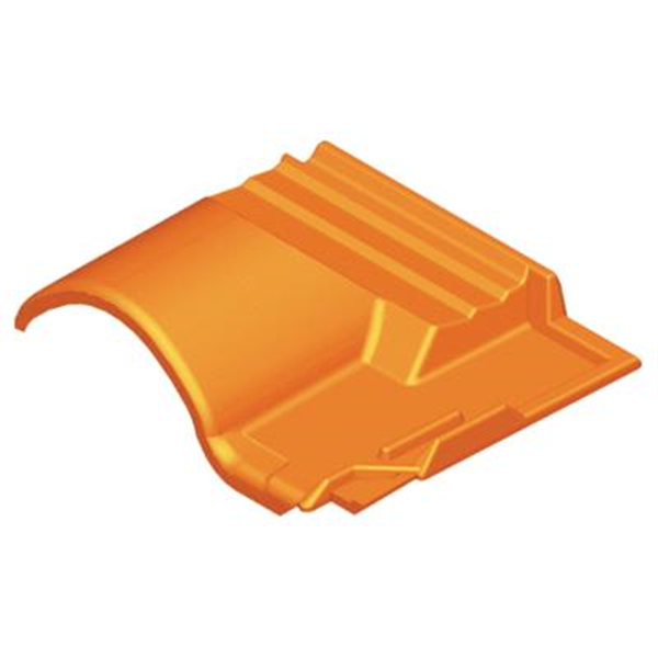 Tuile s/faîtière 1/2 pureau Romane Canal