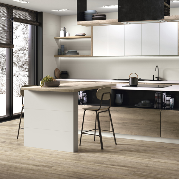 Faïence murale rectifiée - Colorful - 90,0 CM x 30,0 CM - ép. 9,00 MM - White finition mat