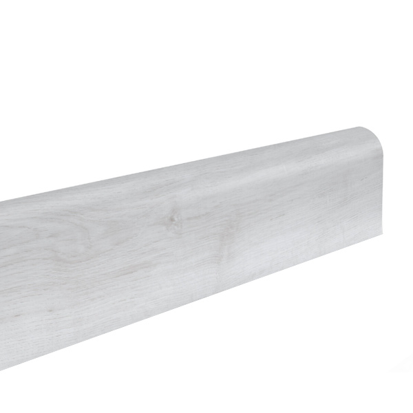 Plinthe en PVC avec décor imprimé pour sol vinyle Gerflor - 60,0 MM x 2,00 M - Coloris S076 - Sunny White