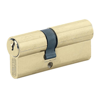 Cylindre européen double entrée laiton Thirard mécanisme 5 goupilles 30 x 40 mm - livré avec 3 clés