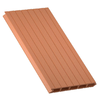 Brique de plafond en terre cuite Terreal Bardeau PLF11 - plafonnette mâle-femelle - 400 MM x 200 MM x 25 MM