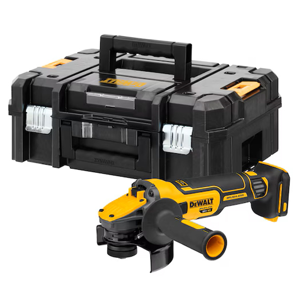 Meuleuse d'angle sans fil Dewalt DCG409NT-XJ - XR 18V Advantage brushless 125 mm - en coffret sans batterie ni chargeur