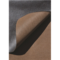 PREMIUM NT - 3,20 m x 100 m - Non tissé 1 face marron 1 face noire