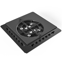 Plaque à dalle Jouplast pour plot de terrasse Essentiel - 206x206 mm - Ép. 13 mm