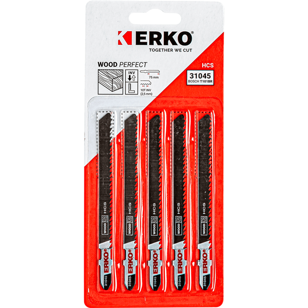 LAME SAUT. ERKO BOIS NET INV.E 75MM 10T CARTE 5