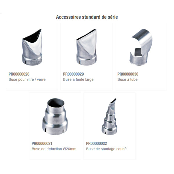 Décapeur thermique Makita HG5030K - 1600W - 350°C à 500°C - En coffret avec kit buse