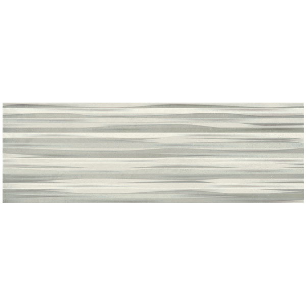 Carrelage mural salle de bain - Living Wall - carrelage grand format rectifié - 60,0 CM x 20,0 CM - Décor Muretto Cold